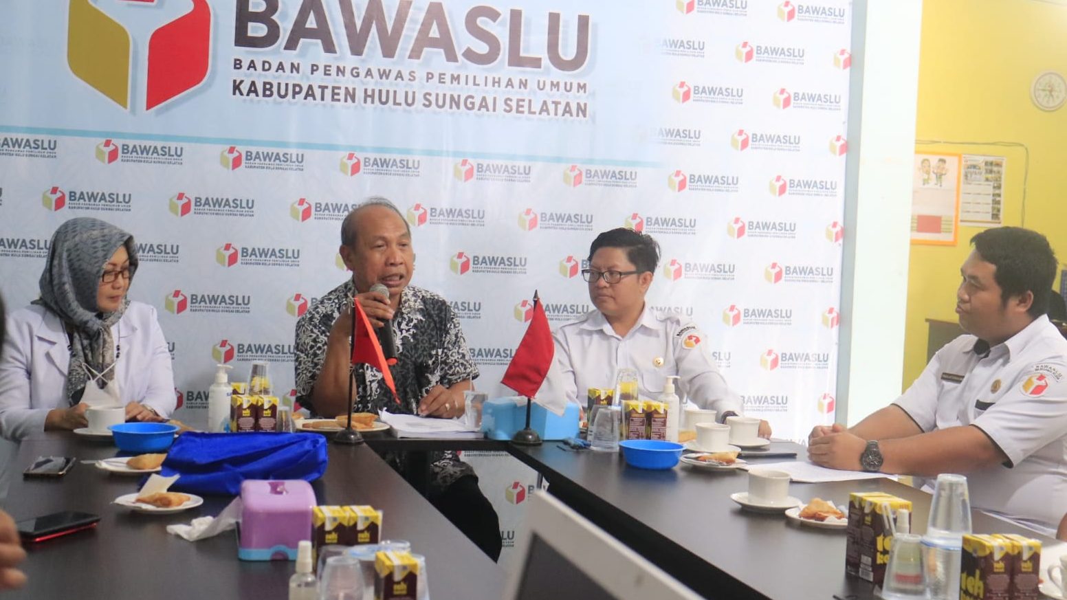 Kunjungan Kerja Tim Seleksi Calon Anggota Bawaslu Provinsi Kalsel