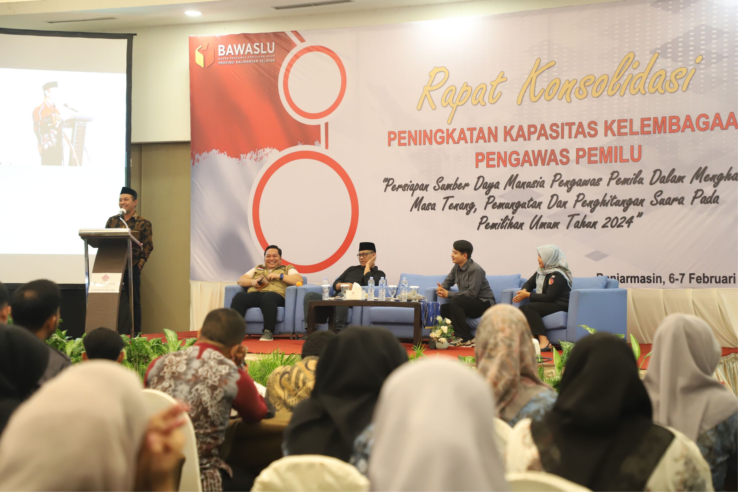 Hadapi Masa Tenang dan Tungsura, Bawaslu Ajak Jajaran Panwaslu Kecamatan Lakukan Pengawasan Maksimal