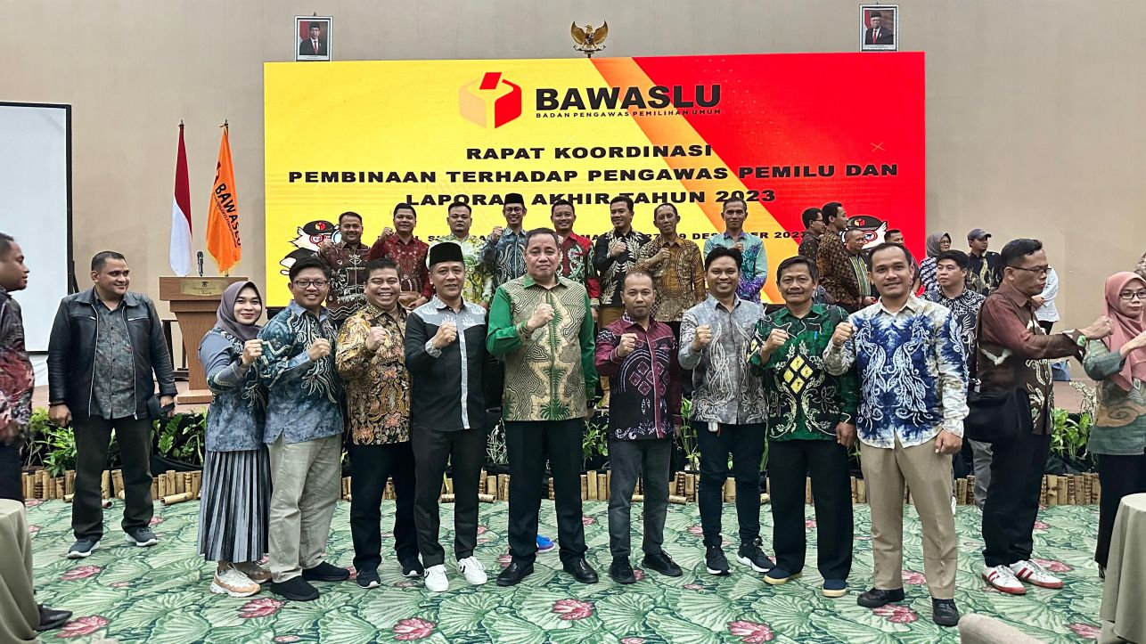 Rakor Pembinaan, Bawaslu Kabupaten/Kota Siapkan Laporan Komprehensif