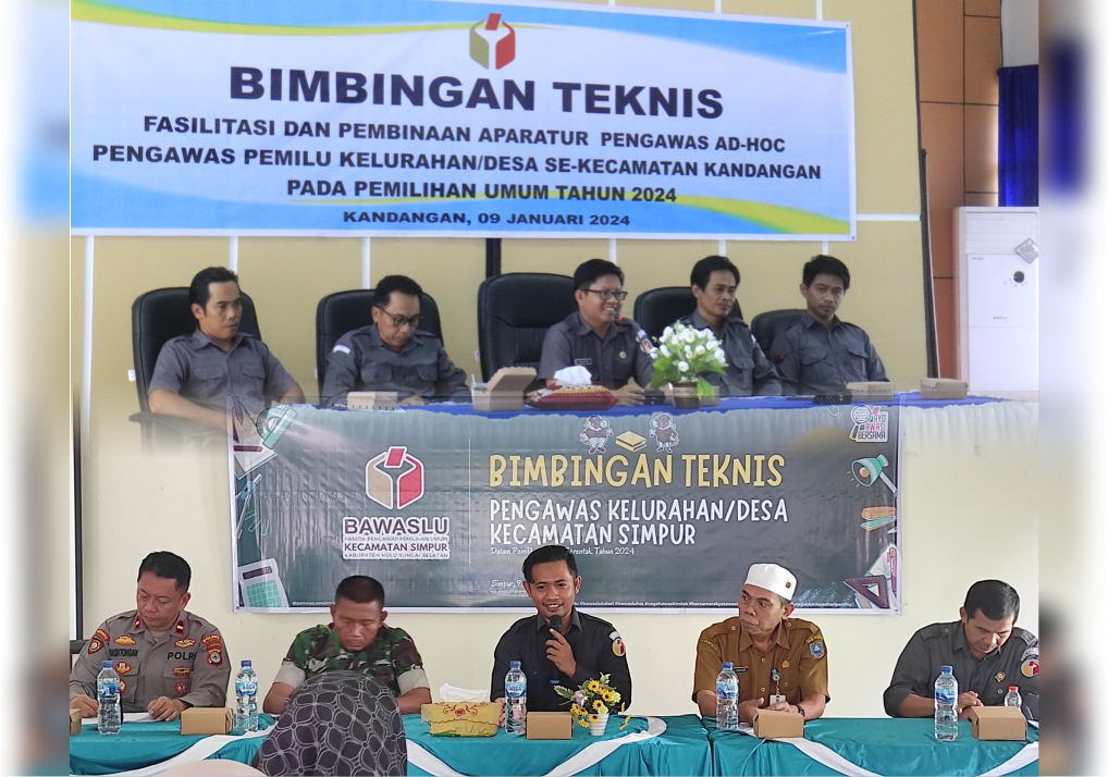 Bawaslu HSS Berpesan Kepada PKD untuk Memahami Langkah pada saat Melaksanakan Tugas.