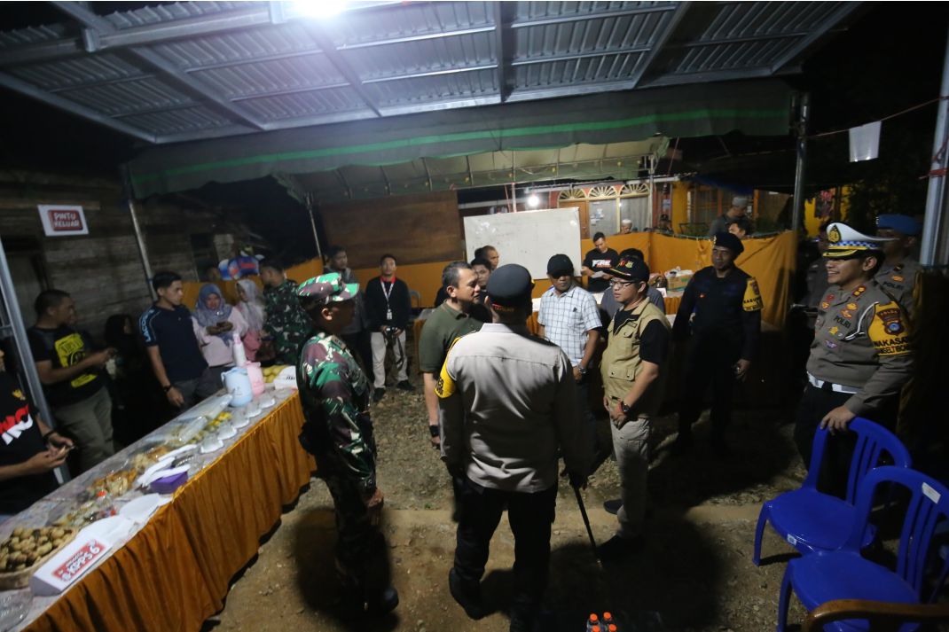 Sentra Gakkumdu HSS Pantau Kesiapan KPPS serta Pengecekan Kelancaran Pendistribusian Logistik Pemilu