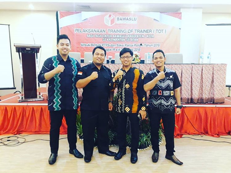 Training Of Trainer Fasilitator Bawaslu Kab/kota Se Kalimantan Selatan