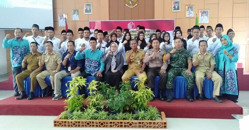 Pelantikan PTPS Se Kecamatan Kandangan