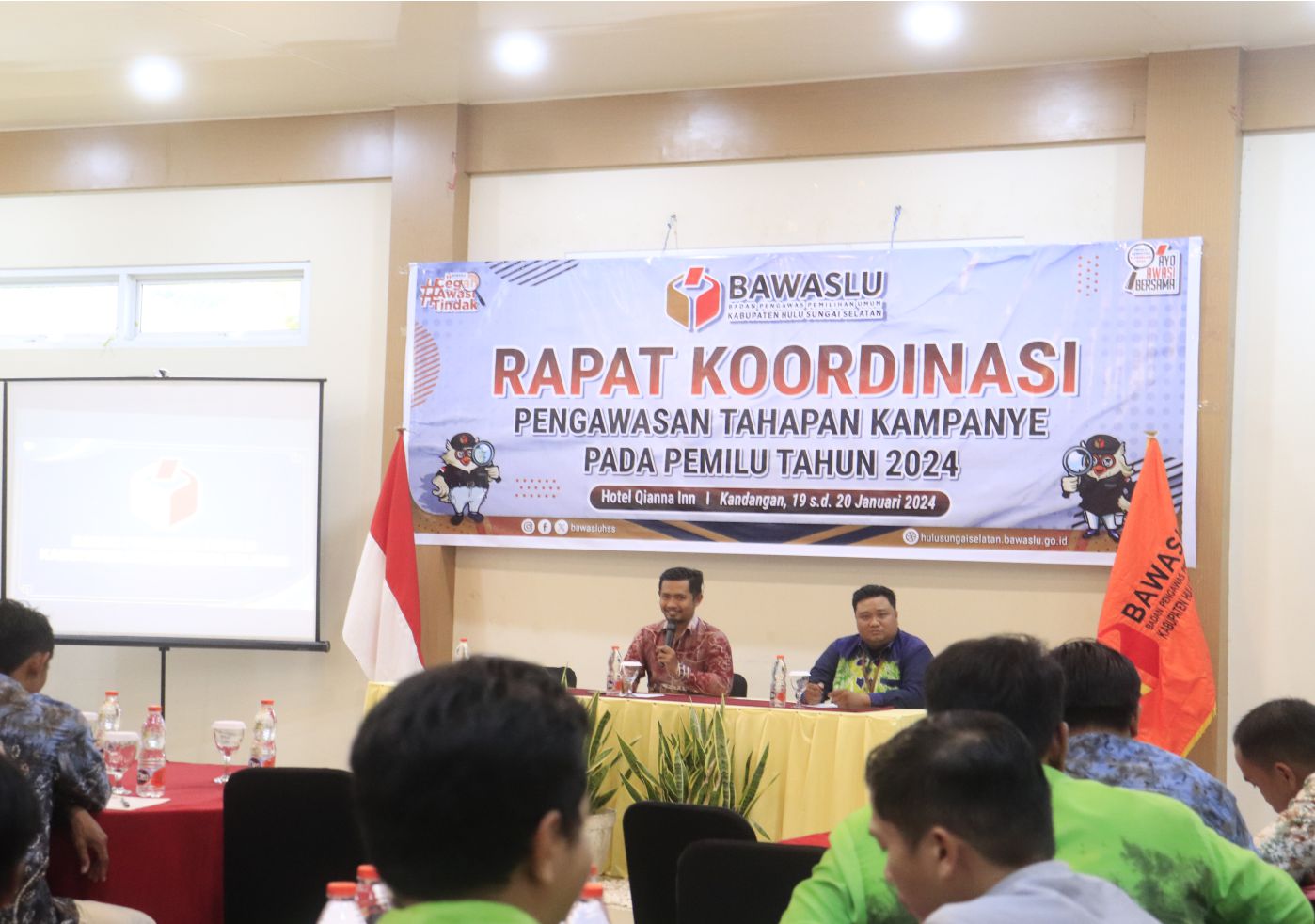 Bawaslu Tekankan Agar Panwaslu Kecamatan Maksimalkan Pencegahan Serta Pengawasan Kampanye