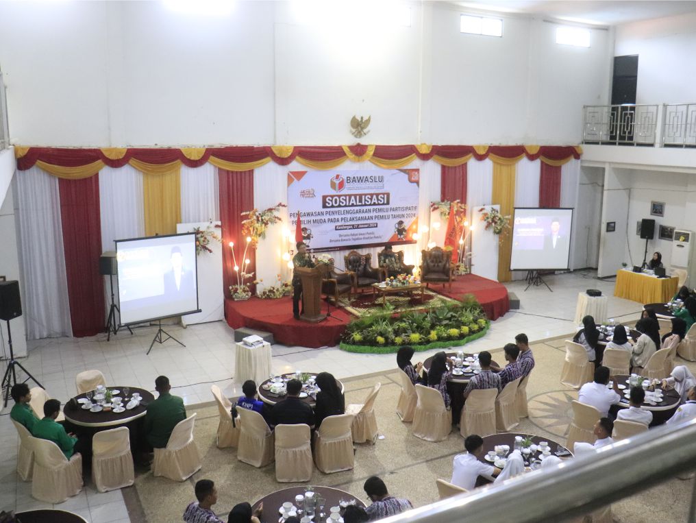 Bawaslu AHSS Laksanakan Sosialisasi Pengawasan Pemilu Partisipatif Pemilih Muda