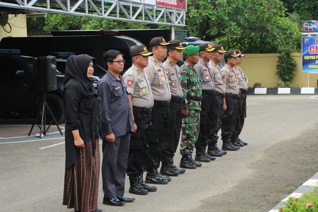 Apel Pergeseran Petugas Pengaman TPS