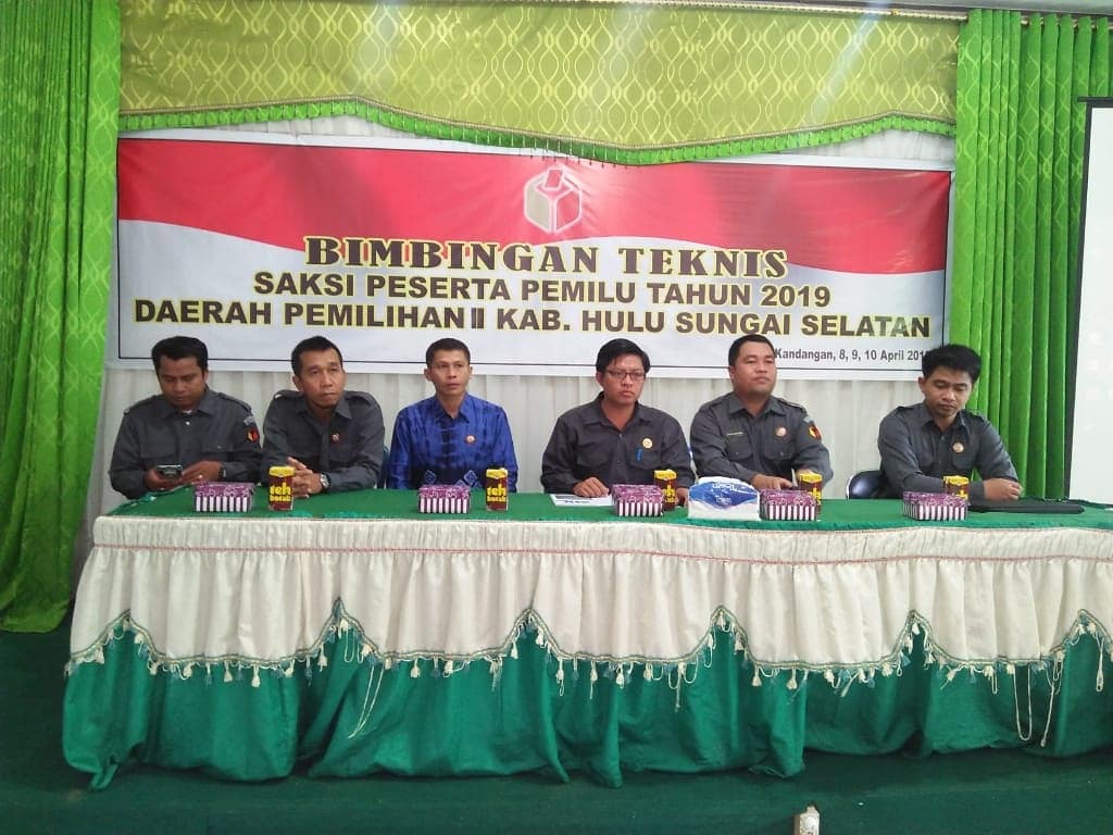 Supervisi Bimbingan Teknis Saksi Partai Politik