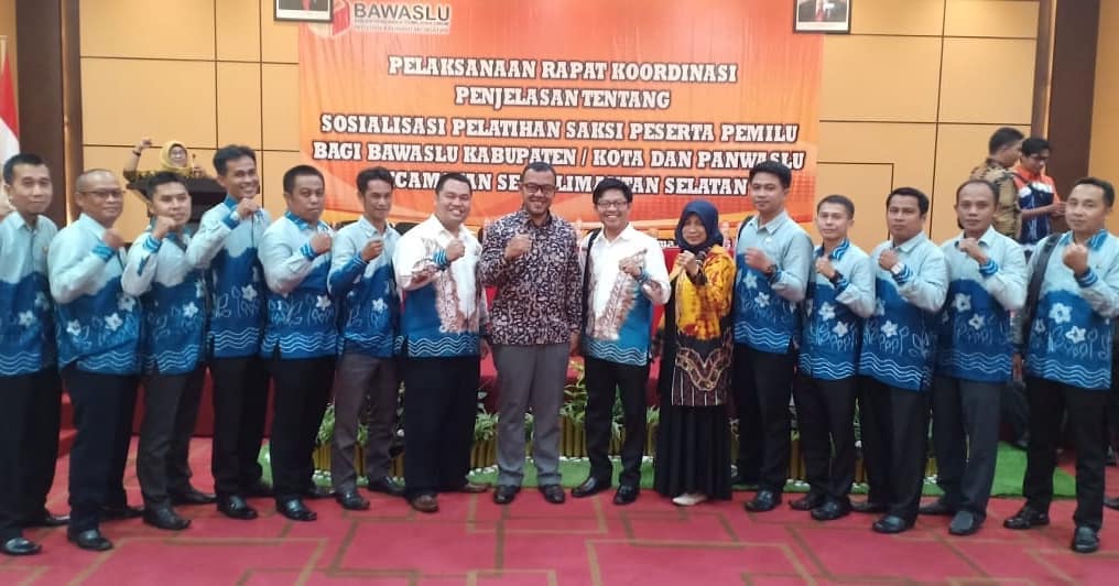 Sosialisasi Petunjuk Pelatihan Saksi Peserta Pemilu 2019