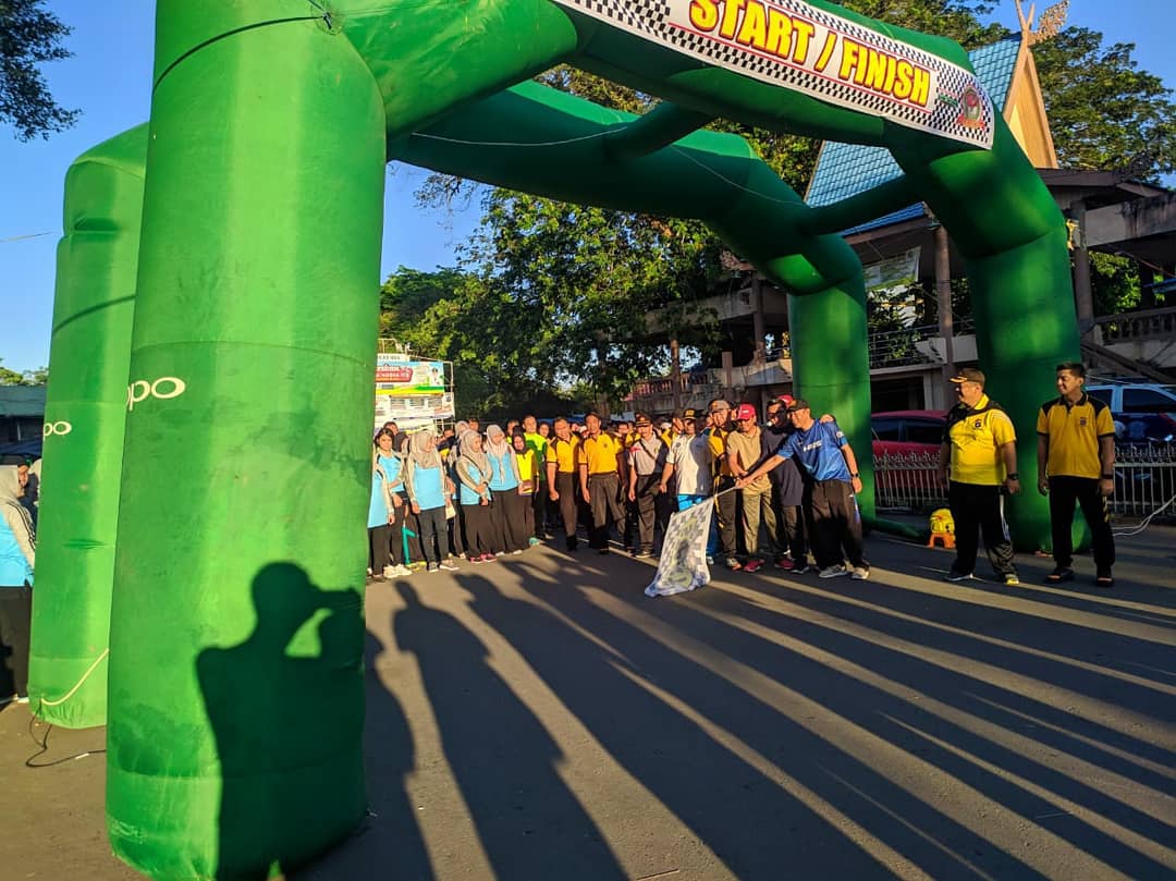 Bawaslu turut meramaikan Olahraga Bersama dalam rangka Hari Bhayangkara ke-73