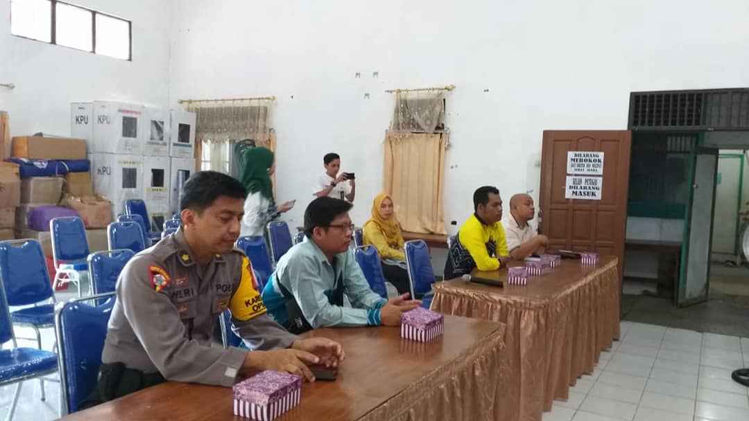 Pengawasan Rapat Koordinasi Persiapan Penetapan Perolehan Kursi Calon Terpilih