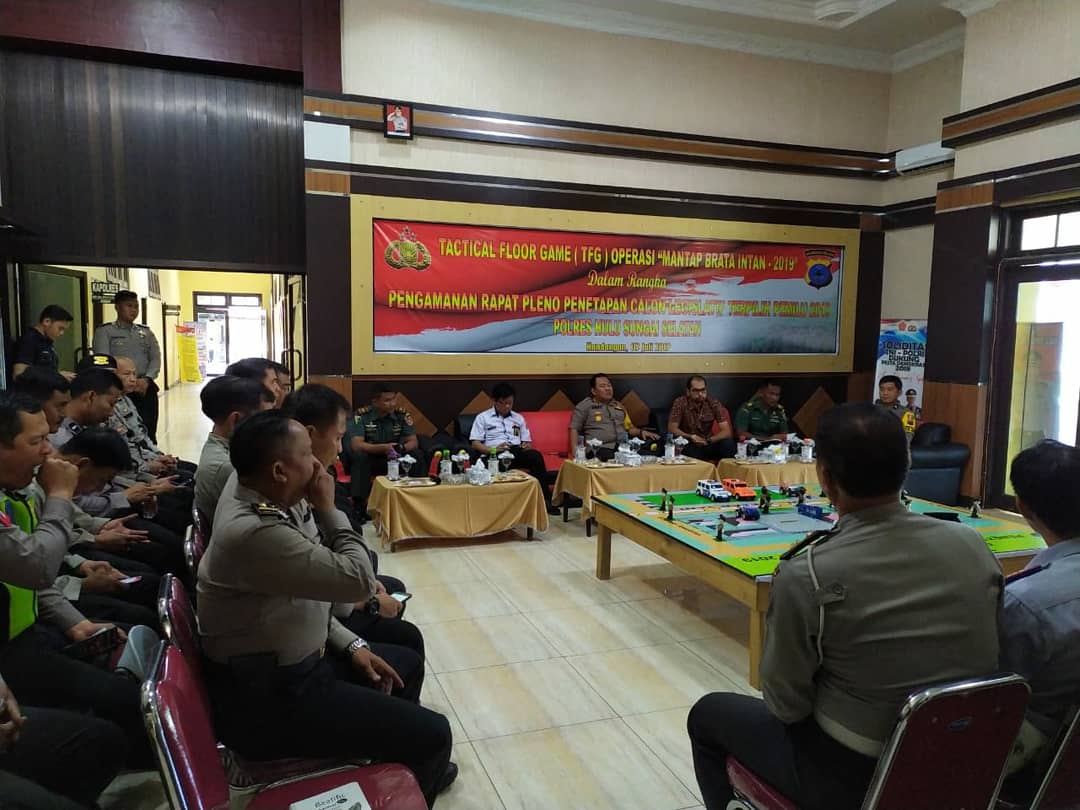 TFG Pengamanan Pleno Terbuka dihadiri Ketua BawasluHSS