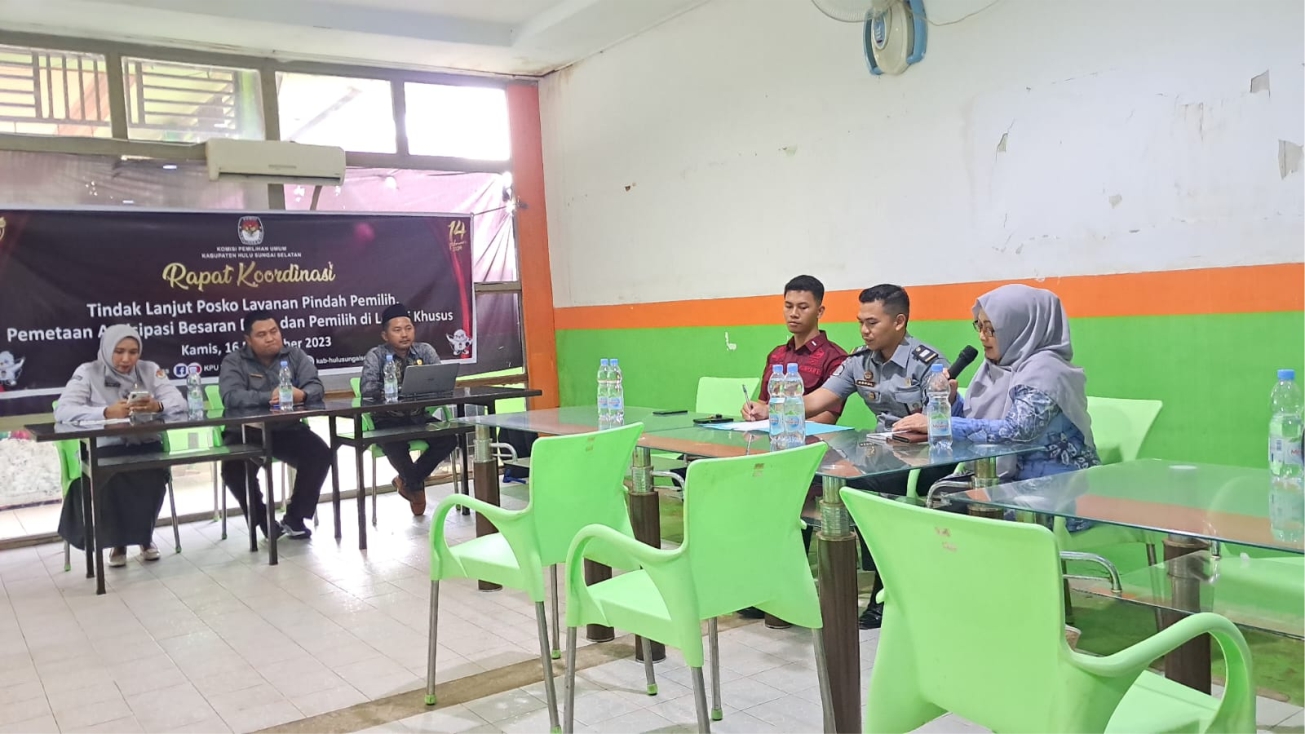 Bawaslu Sampaikan Layanan Posko Pindah Memilih, PPK Harus Selalu Berkoordinasi dengan Panwaslu Kecamatan.