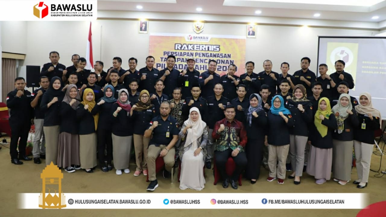 Persiapan Pengawasan Tahapan Pencalonan Pilkada 2020