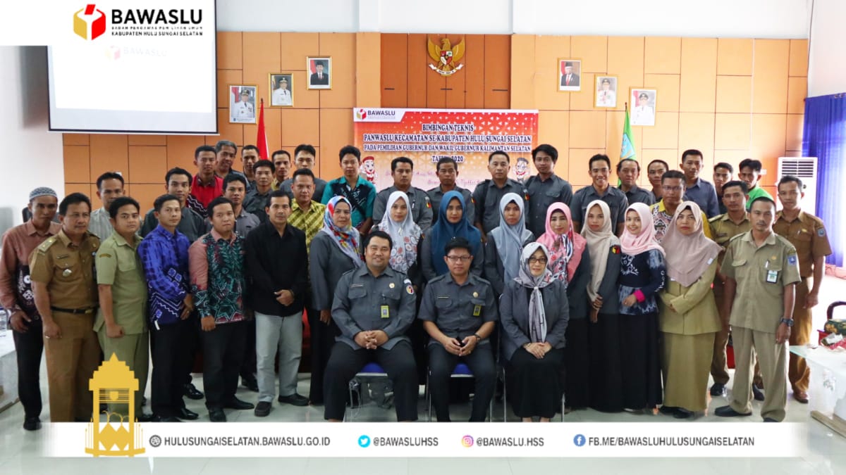 Bimtek Pengawas Kecamatan Se Hulu Sungai Selatan