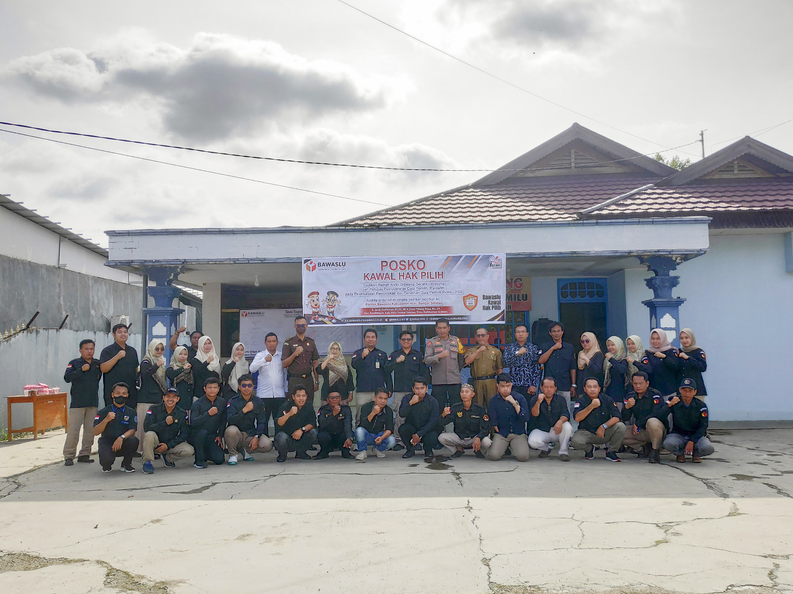 Bawaslu HSS Gelar apel Siaga Pengawasan “Satu Tahun Menuju Pemilu 2024”