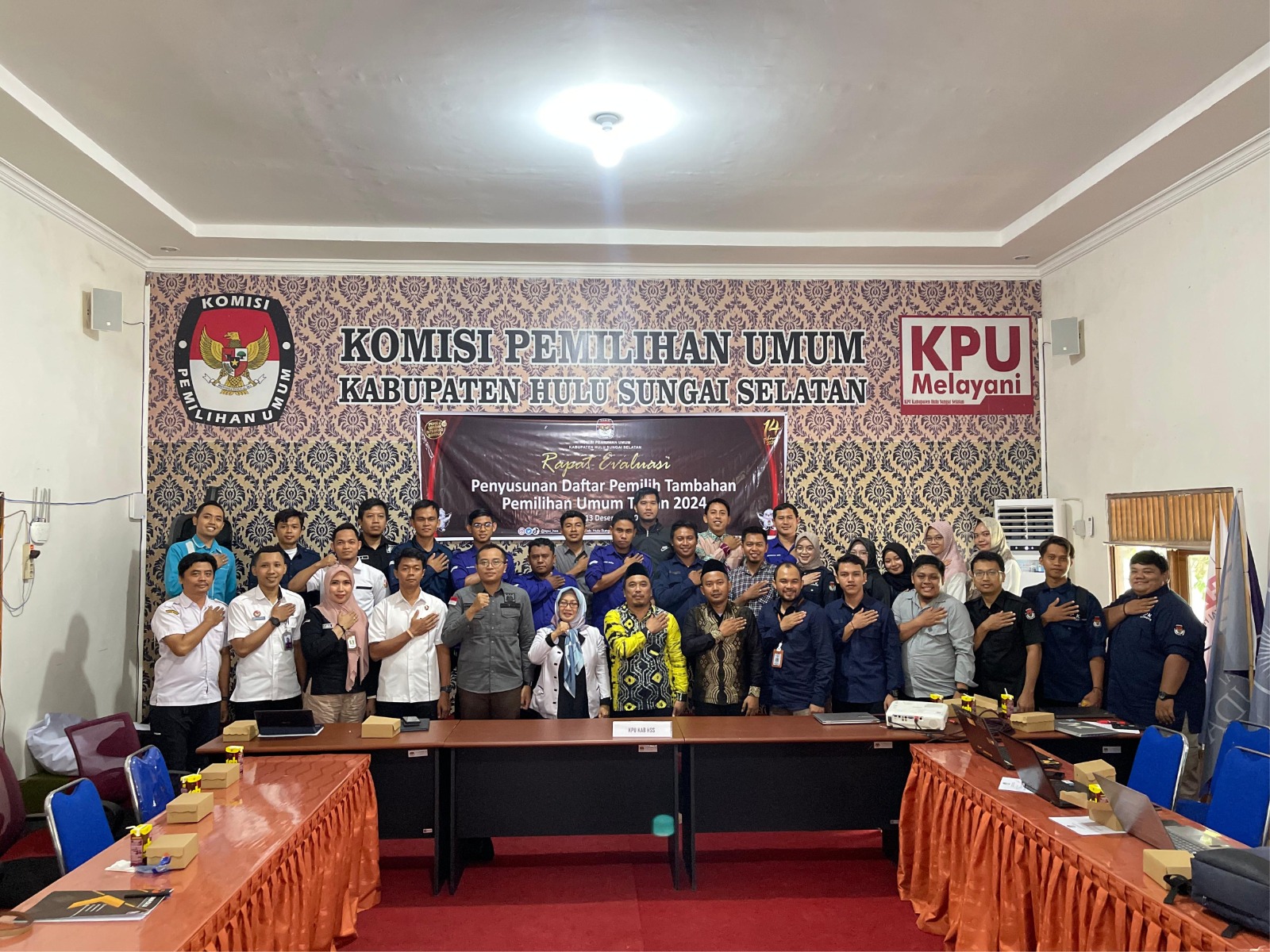 Evaluasi DPTb Kabupaten HSS