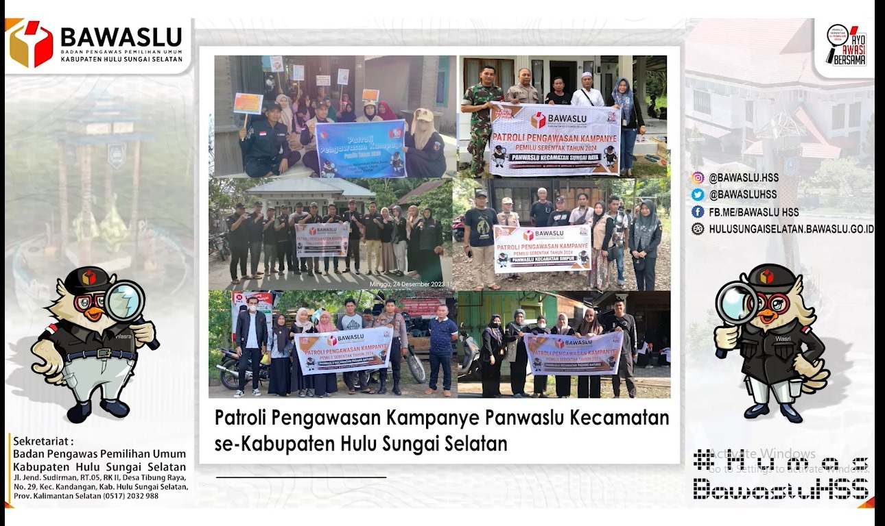 Patroli Pengawasan Kampanye