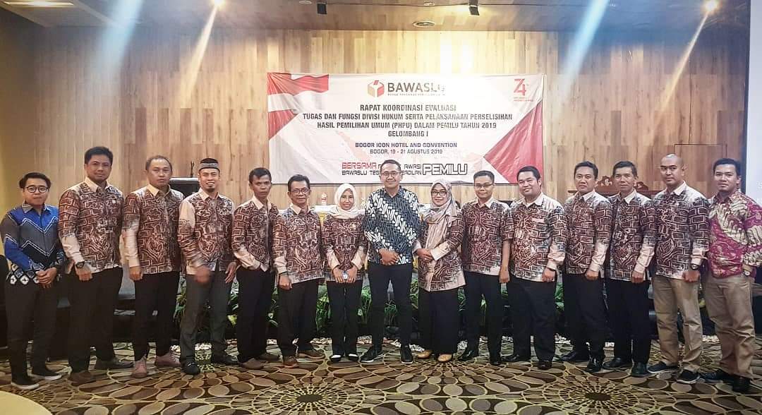 Hadir Rapat Koordinasi Evaluasi, Kordiv HPPS BawasluHSS