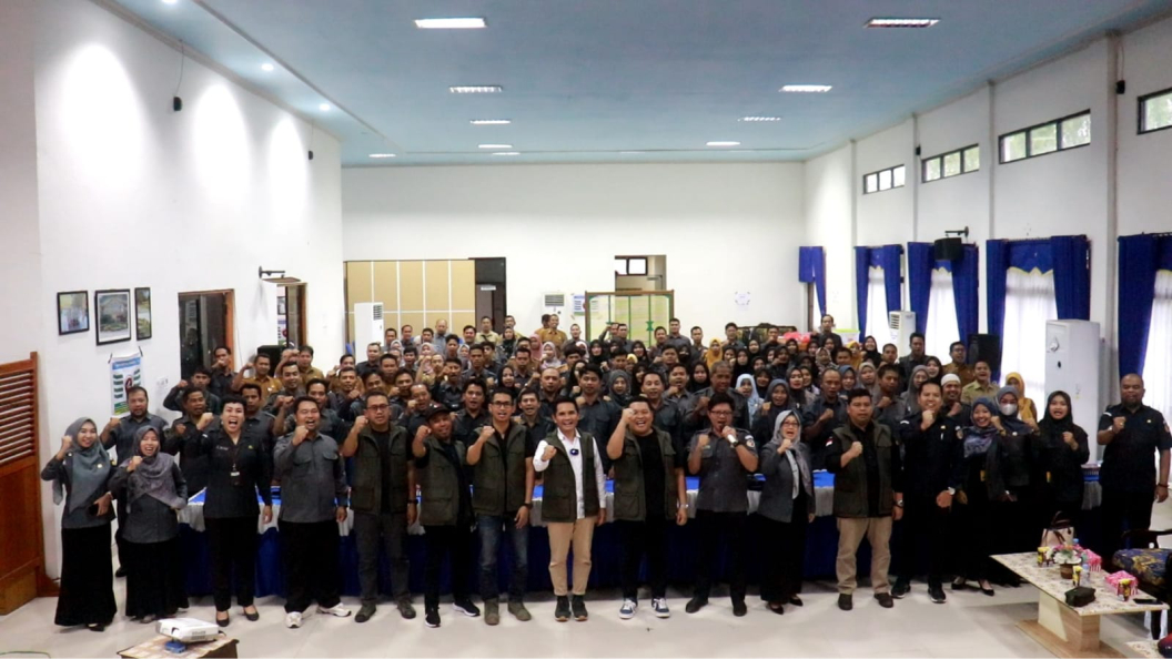 Kunjungan ke-7 Safari Pengawasan Bawaslu Kalsel di Bawaslu HSS