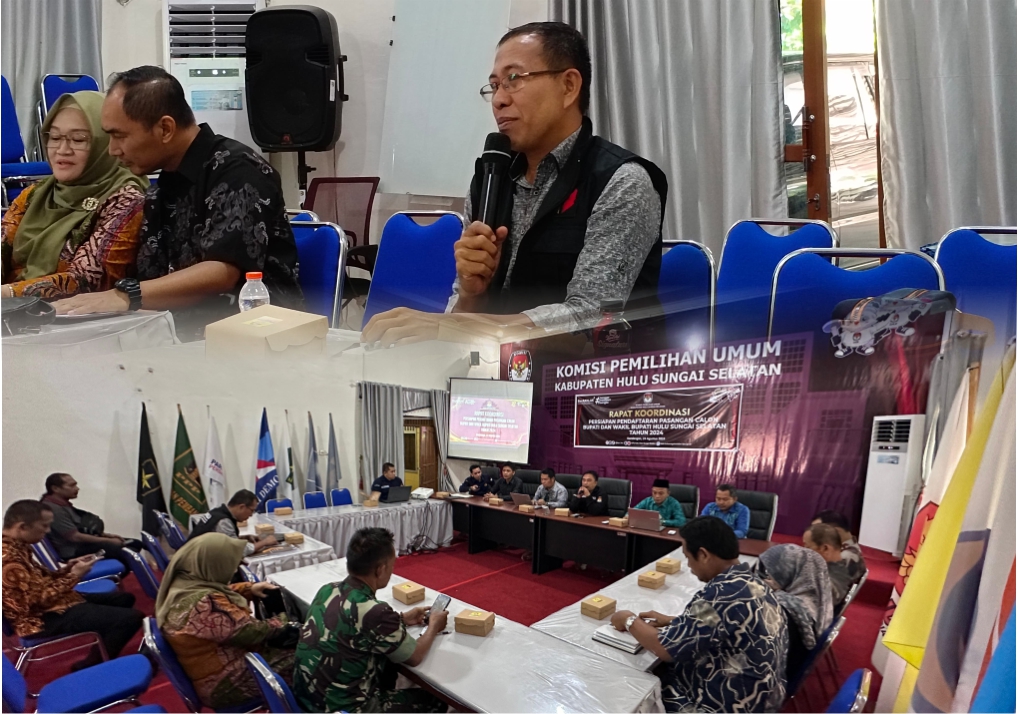 Bawaslu HSS Berikan Tanggapan Pendaftaran Pasangan Calon Bupati dan Wakil Bupati Hulu Sungai Selatan