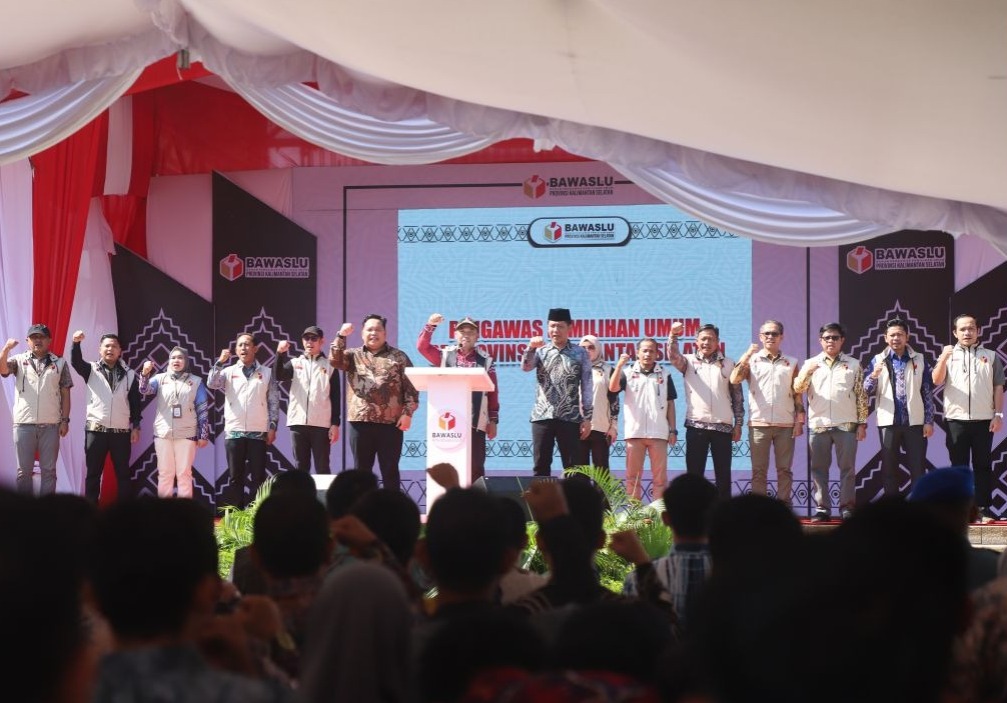 Launching Pengawasan Pilkada 2024 Kalimantan Selatan