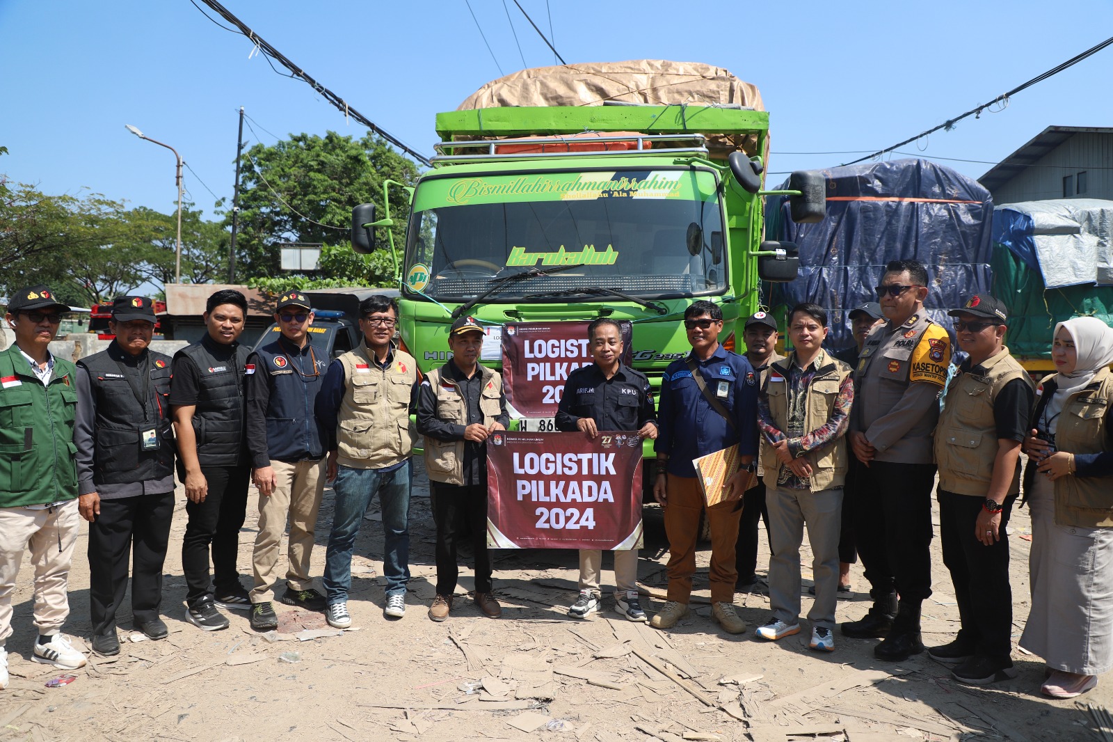 Pendistribusian Logistik Kotak Suara