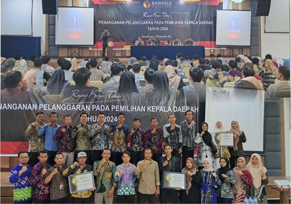 Rakernis Penanganan Pelanggaran Panwaslu Kecamatan Se-Kalsel