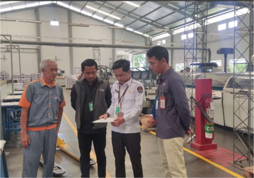 Bawaslu HSS Awasi Percetakan Model C Hasil Salinan KWK