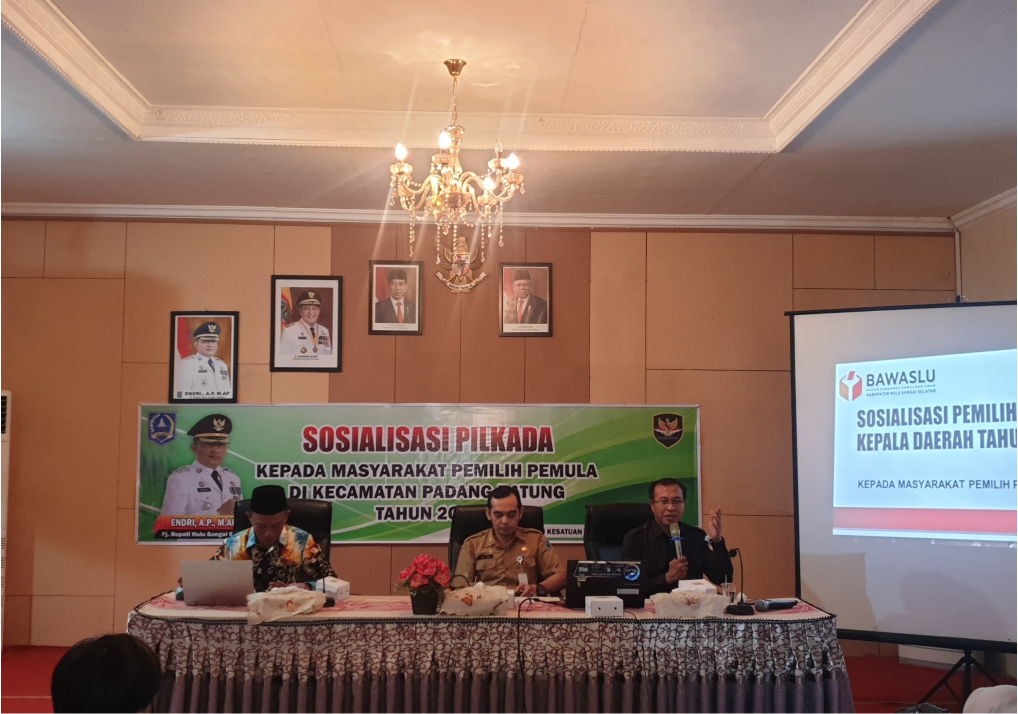 Peran Pemilih Pemula Sangat diperlukan Agar Tidak Terjadi Praktik Penyimpangan Pemilihan Secara Terbuka.