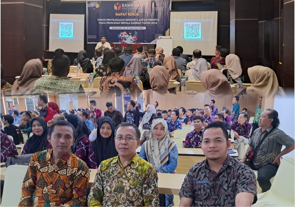 Rakernis Penyelesaian Sengketa, Panwascam Dilatih Untuk Menyelesaikan Sengketa Acara Cepat