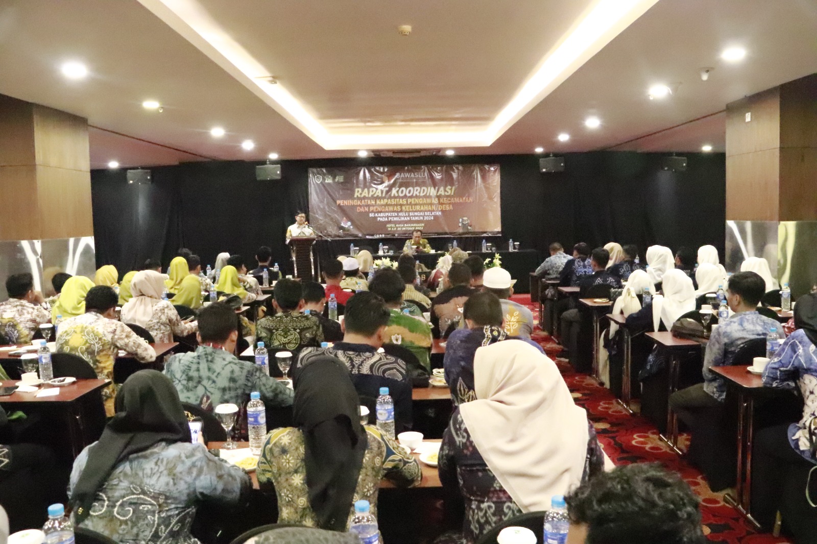 Bawaslu HSS Laksanakan Peningkatan Kapasitas SDM Panwaslu Kecamatan dan PKD Se-Kabupten Hulu Sungai Selatan