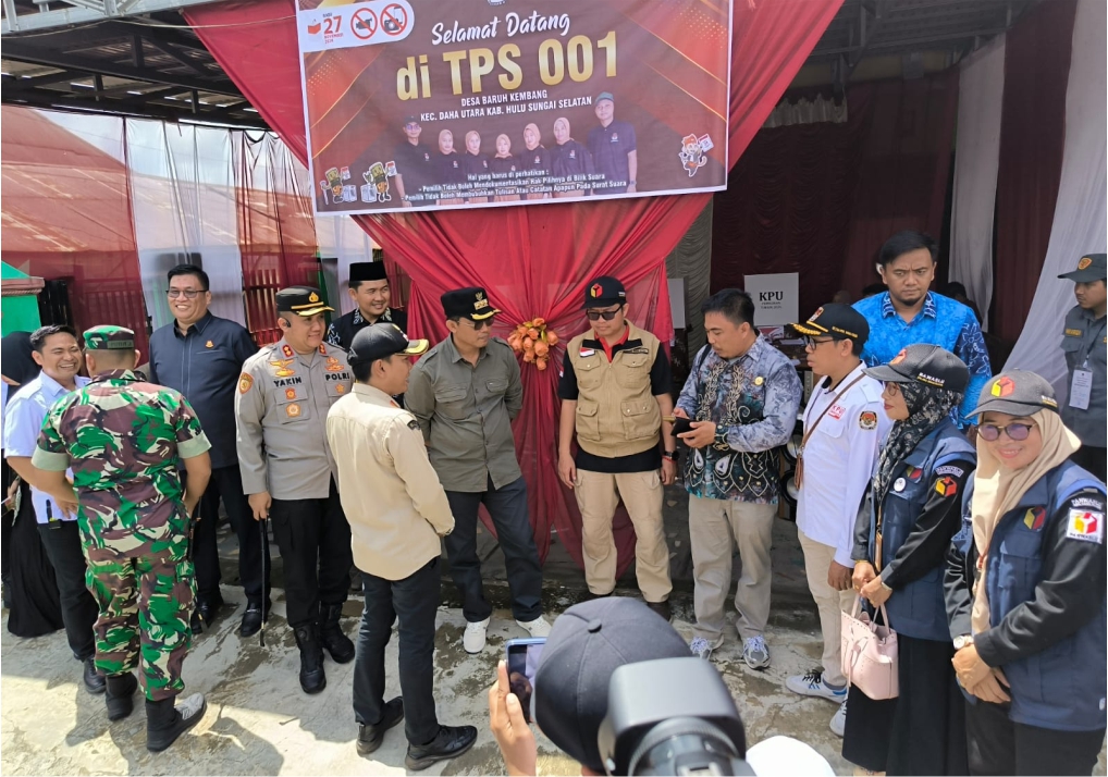 Bawaslu HSS Lakukan Pemantauan Pelaksanaan Pilkada Serentak 2024