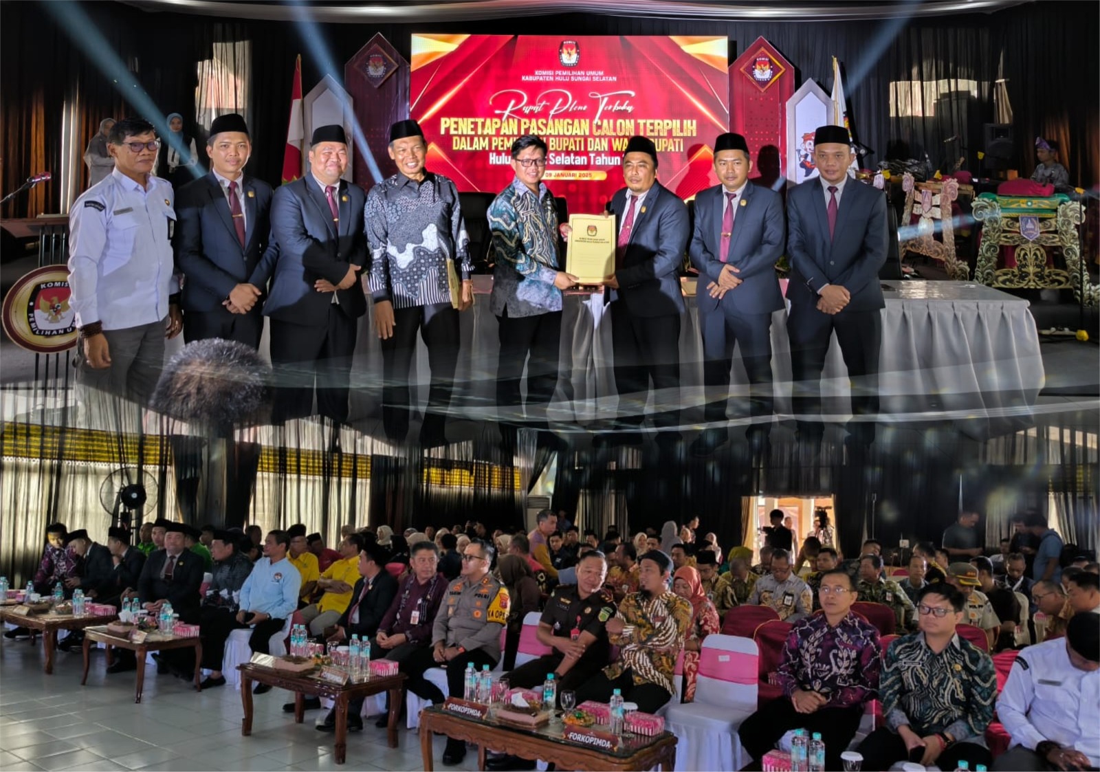 Selamat atas Ditetapkannya Pasangan Calon Terpilih Bupati dan Wakil Bupati HSS