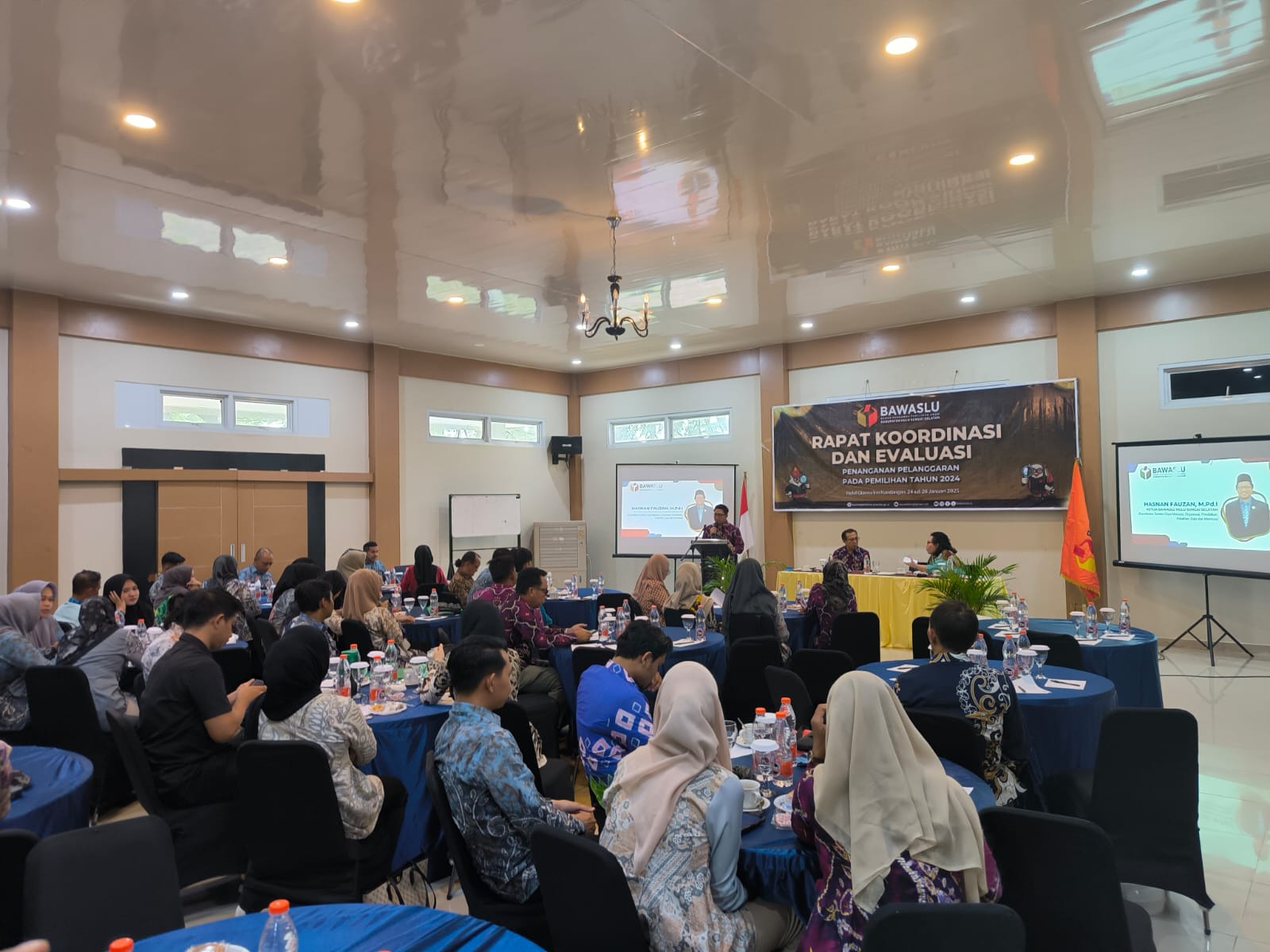 Rapat Koordinasi dan Evaluasi Penanganan Pelanggaran Pemilihan Tahun 2024