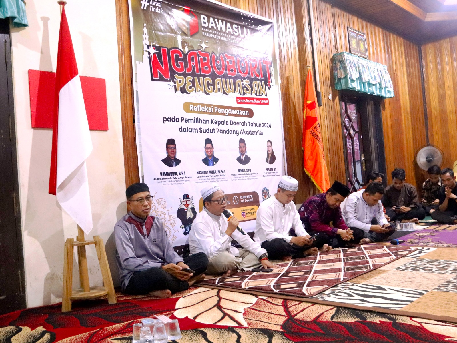 Ngabuburit Pengawasan Bawaslu Kabupaten Hulu Sungai Selatan