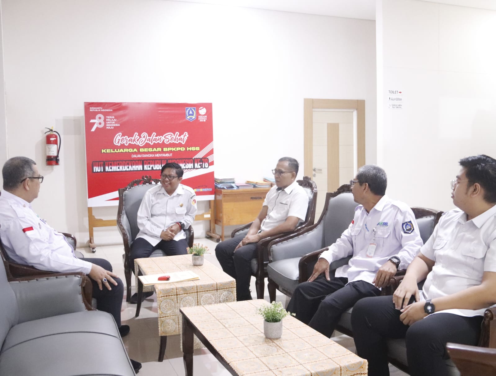 Pererat Sinergitas, Bawaslu HSS Audiensi dengan BPKPD