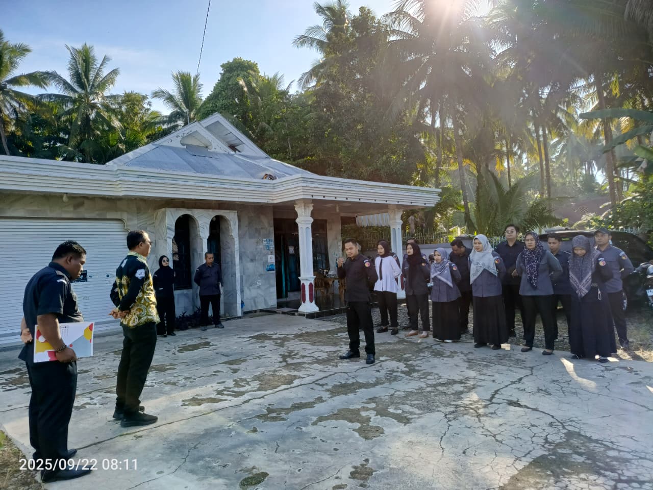 Wujud kedisiplinan, Bawaslu HSS Rutin Laksanakan Apel Pagi