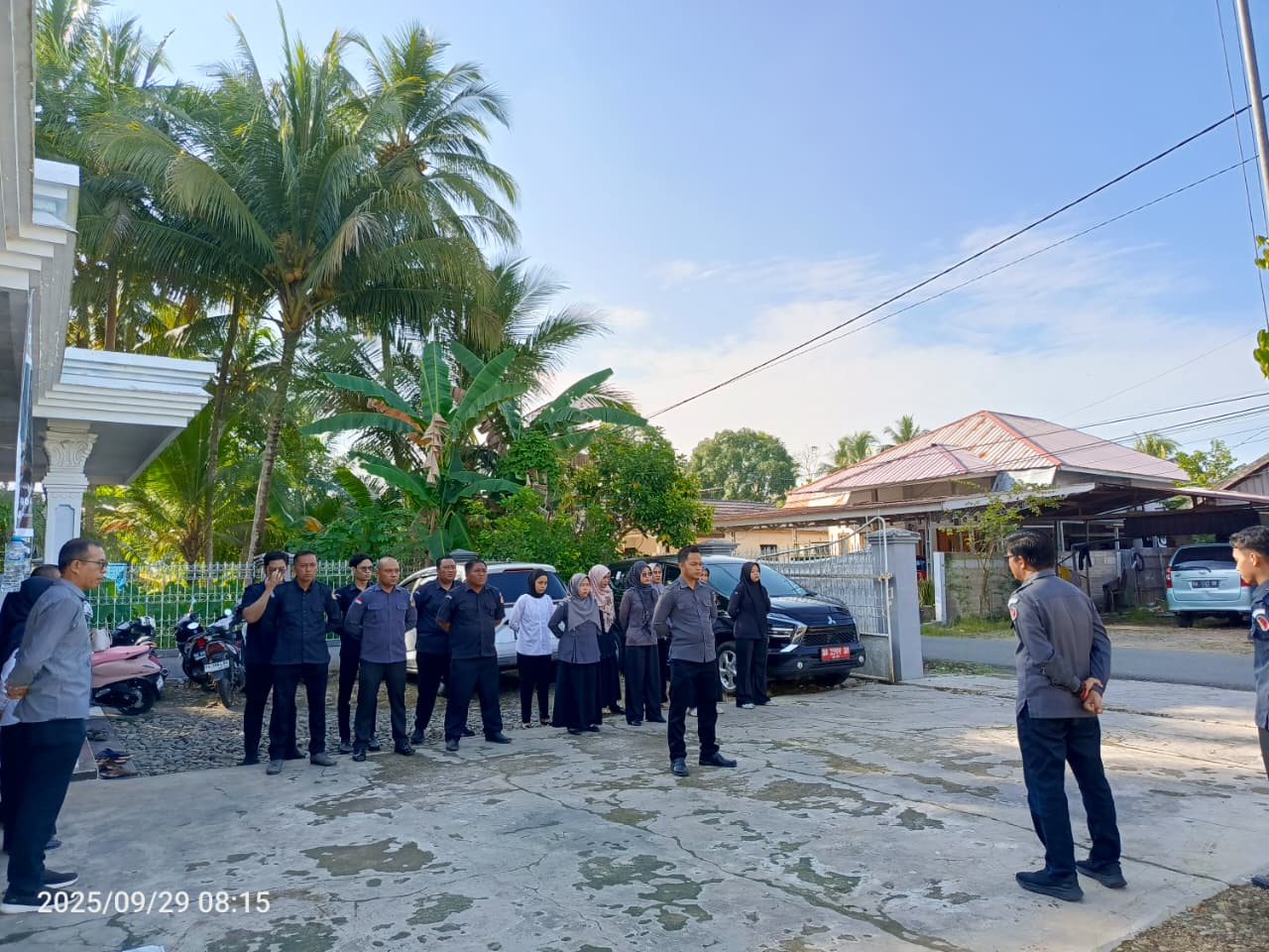 Satukan Semangat dalam Bertugas Lewat Apel Rutin Pagi