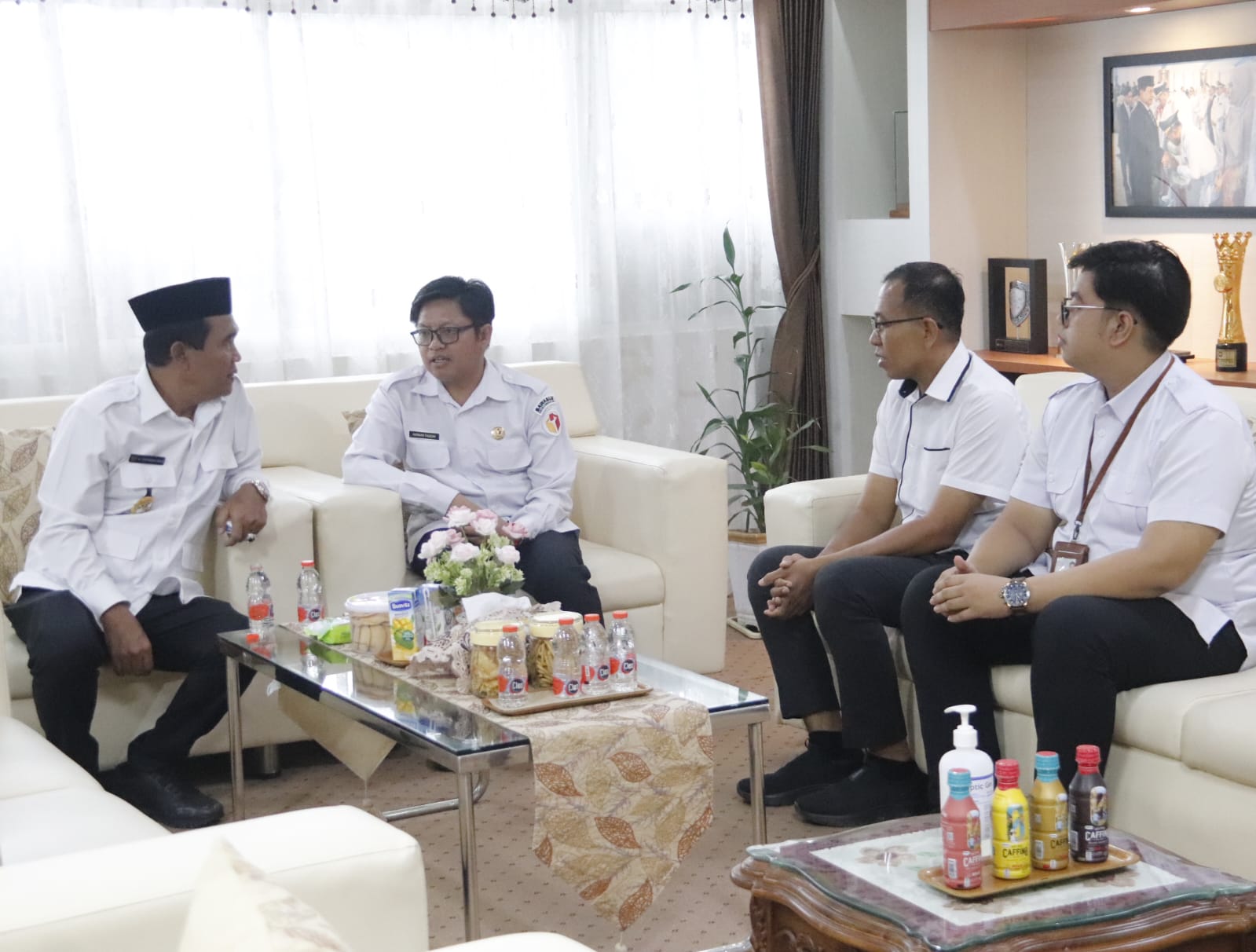 Bawaslu dan Bupati HSS Bahas Rencana Kunker Anggota DPR RI ke Loksado