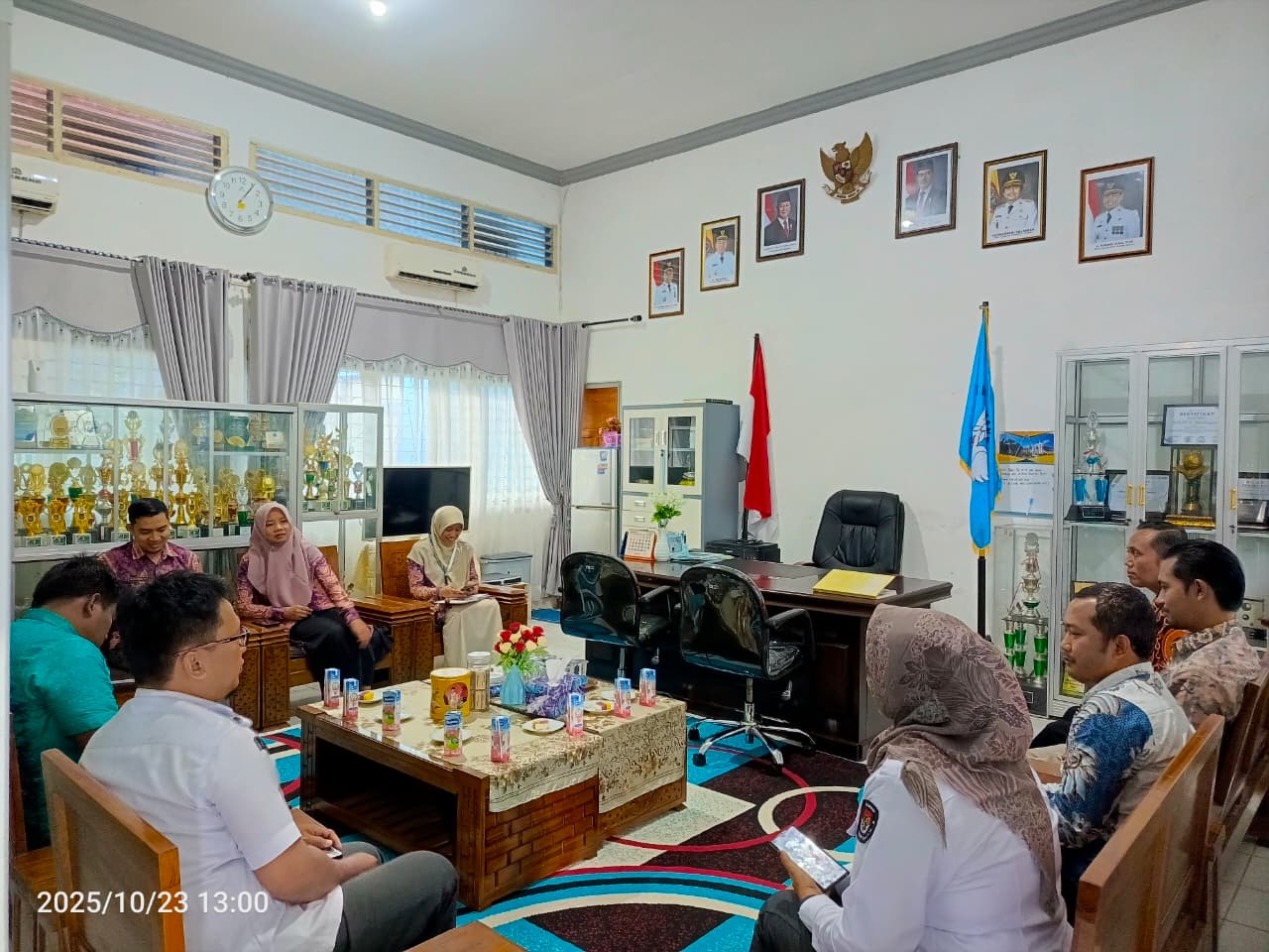 Empat Sekolah di Kandangan Terima Kunjungan Bawaslu Bahas Data Pemilih Pemula