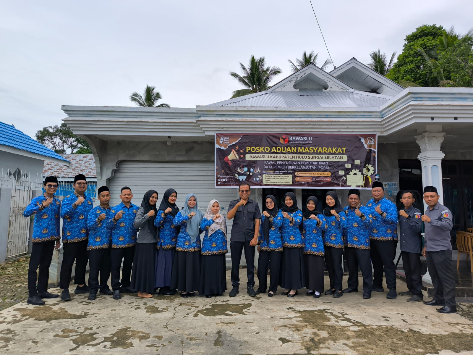 Mengenang Jasa Pahlawan, Bawaslu HSS Teguhkan Dedikasi dalam Pengabdian