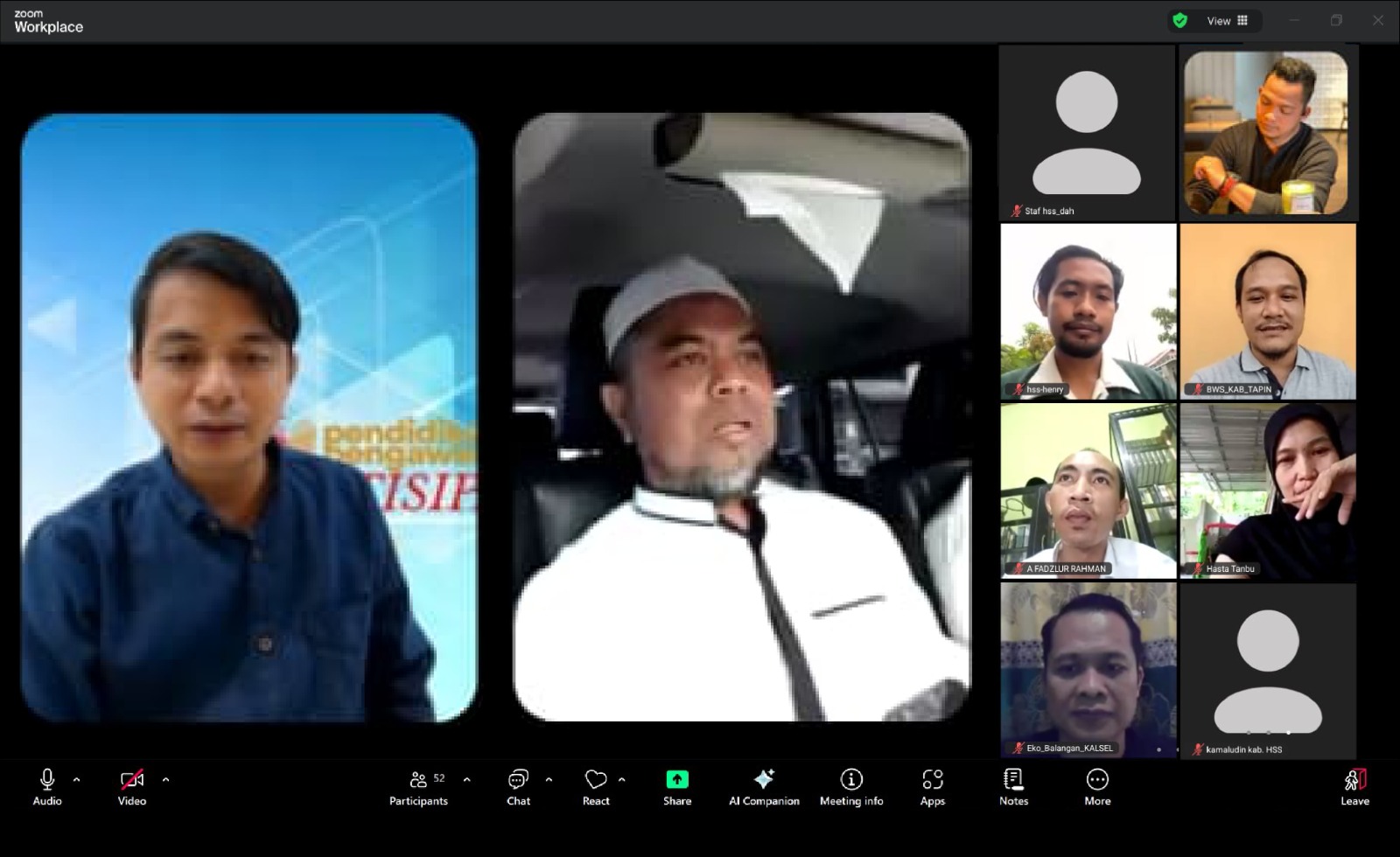 Rapat Persiapan Diskusi Daring P2P 2025 Bahas Evaluasi dan Teknis Pelaksanaan