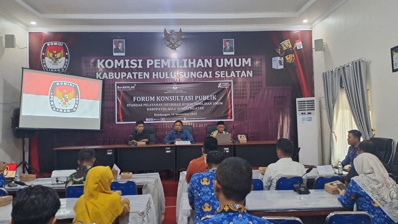 Partisipasi Bawaslu HSS dalam Forum Konsultasi Publik KPU HSS