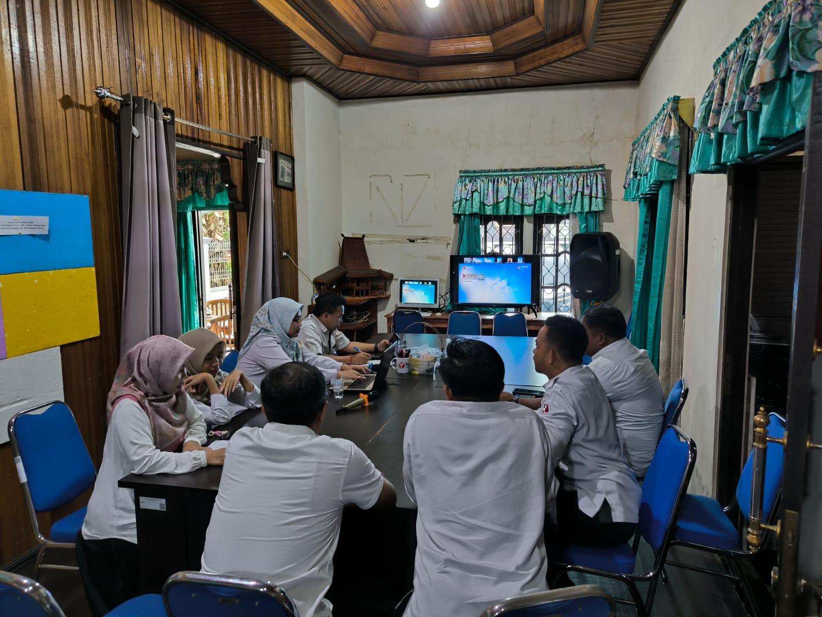 Pengawas Partisipatif Daring 2025, Bawaslu HSS Paparkan Teknis Pelaporan Dugaan Pelanggaran Pemilu