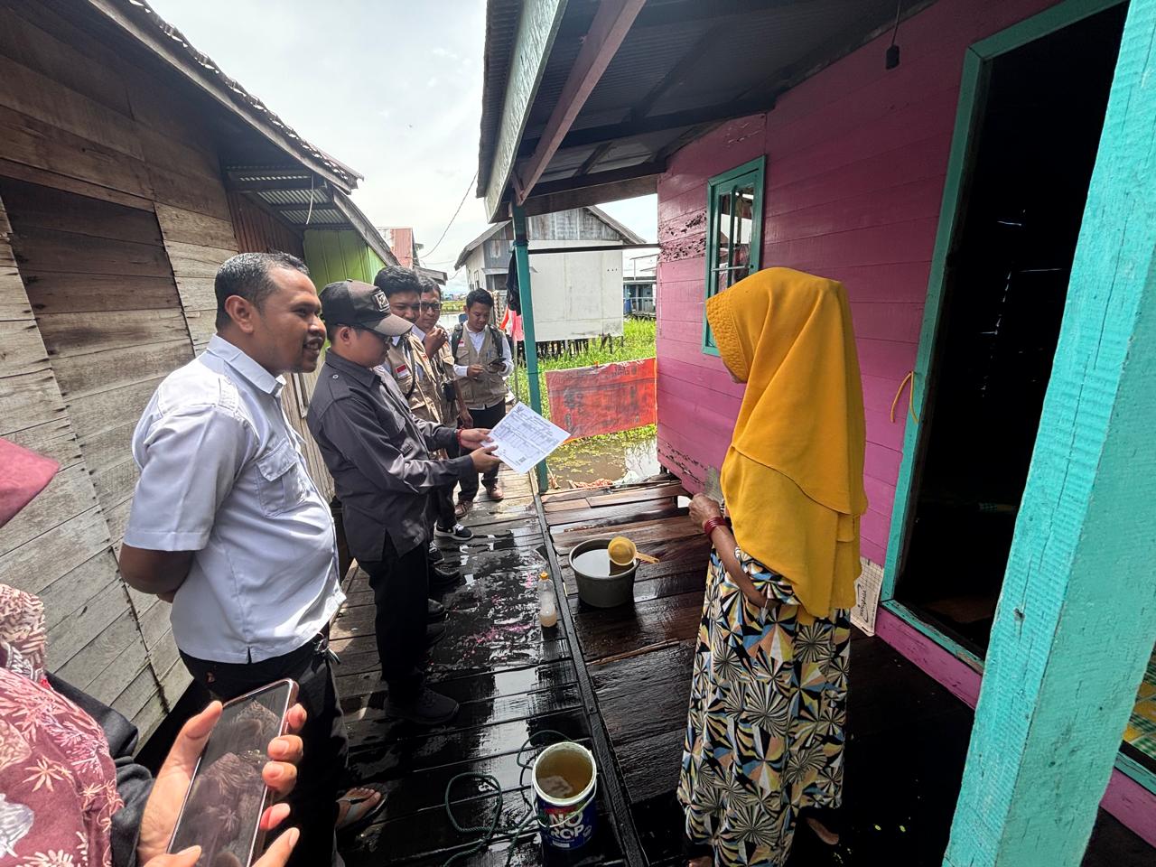 Pengawasan Coktas PDPB Non Aktif dan Ubah Data oleh Bawaslu HSS