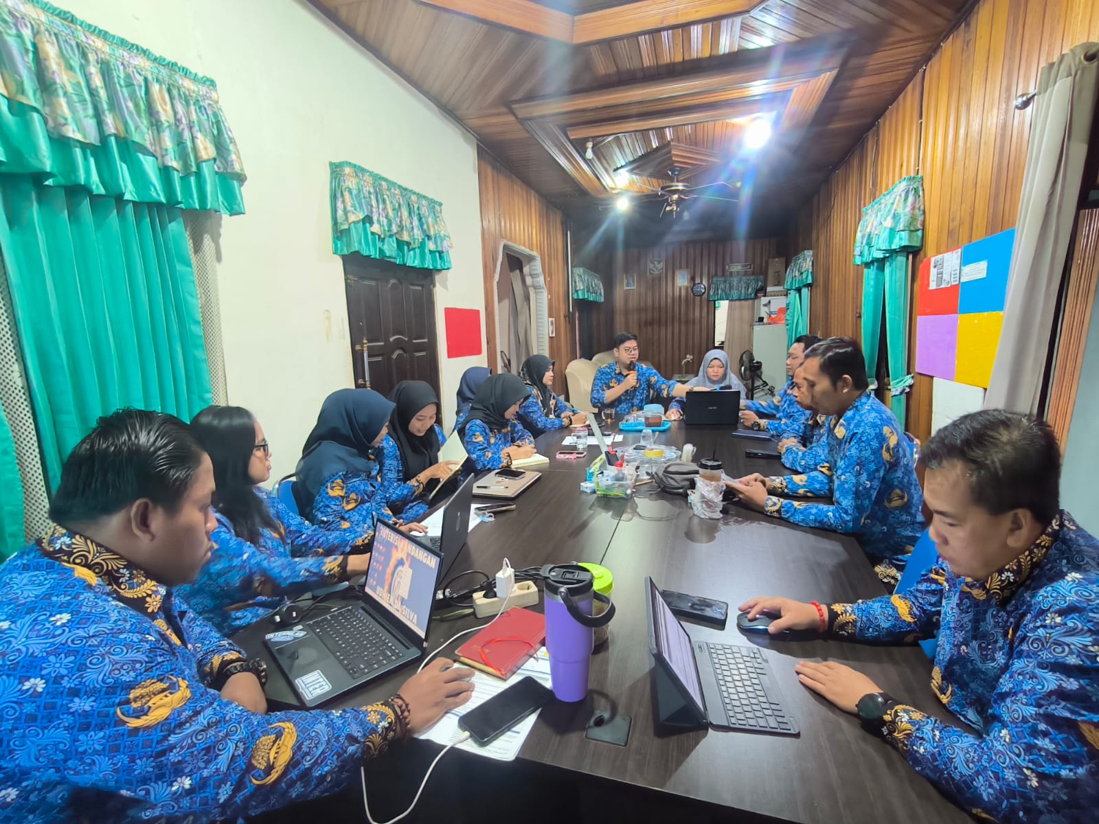 Rapat Kesekretariatan, Bahas Progres Kinerja dan Pengisian Data SPT Cortex