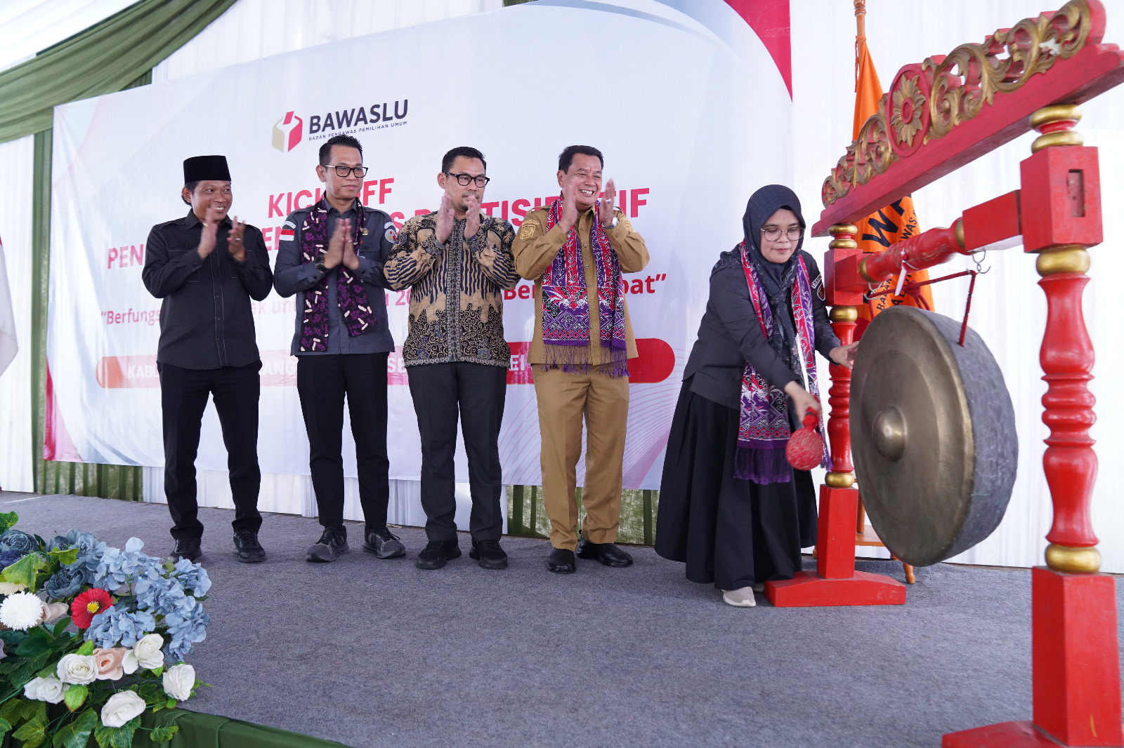 Kick Off P2P 2026, Bawaslu Dorong Masyarakat Terlibat Mengawasi Proses Demokrasi