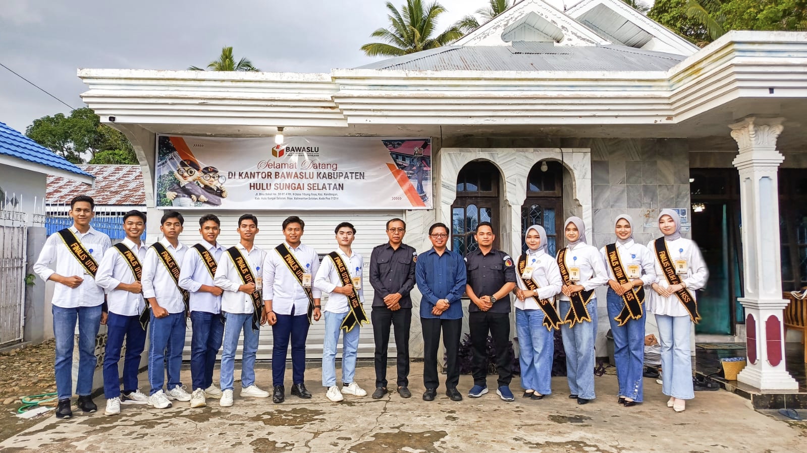 Dari Pemilih Muda Menjadi Mitra Pengawasan, Finalis Utuh Aluh HSS Belajar Kepemiluan