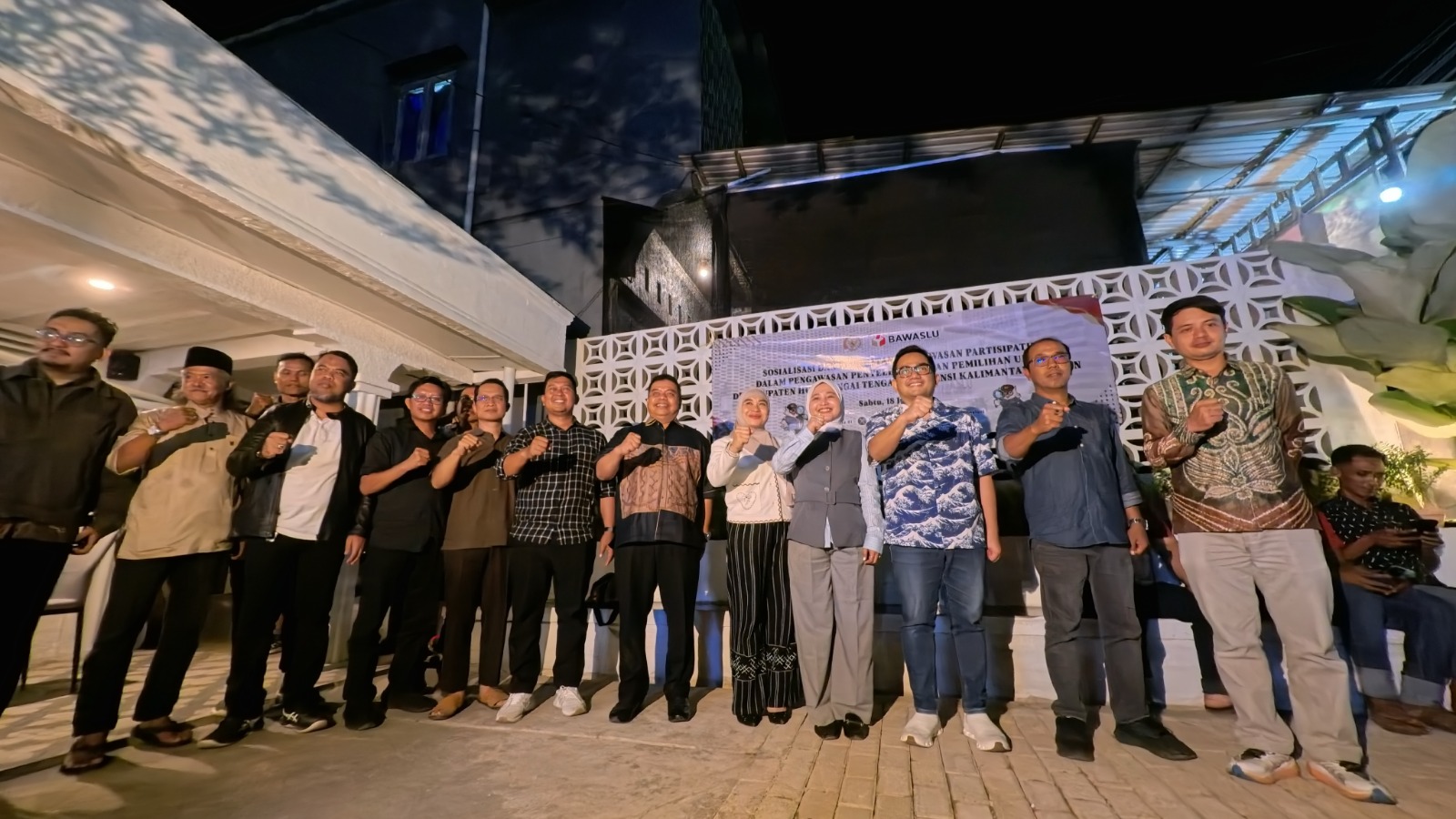 Bawaslu HSS Ikuti Penguatan Pengawasan Partisipatif Bersama Komisi II DPR RI