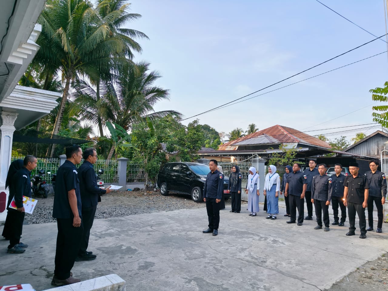 Apel Pagi Ingatkan Pentingnya Menjaga Kinerja Pegawai